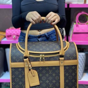 LOUIS VUITTON Dog Carrier Bag